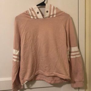 Baggie pink hoodie